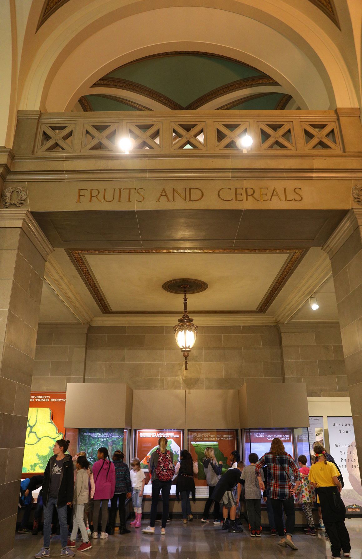 The Missouri capitol is its own museum of art